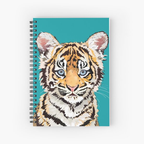 BABY TIGER Spiral Notebook