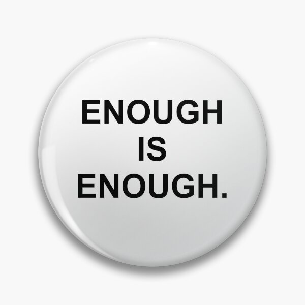 Item preview, Enough is Enough Black Lives Matter designed and sold by Designtea.