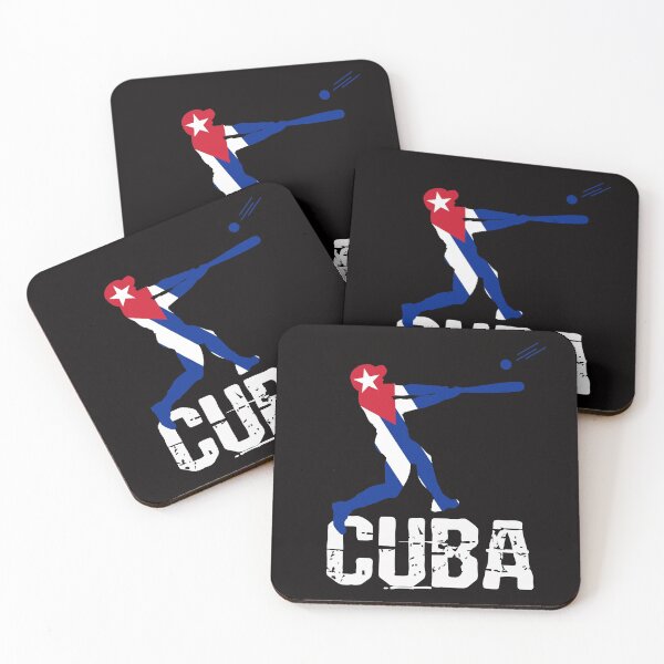 Item preview, Cuba Baseball flag designed and sold by Rustic Valley Studio.