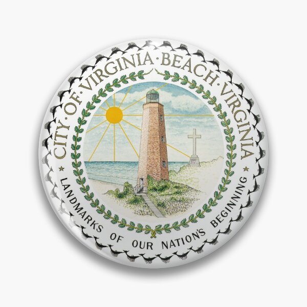 Seal of Virginia Beach, Virginia Pin
