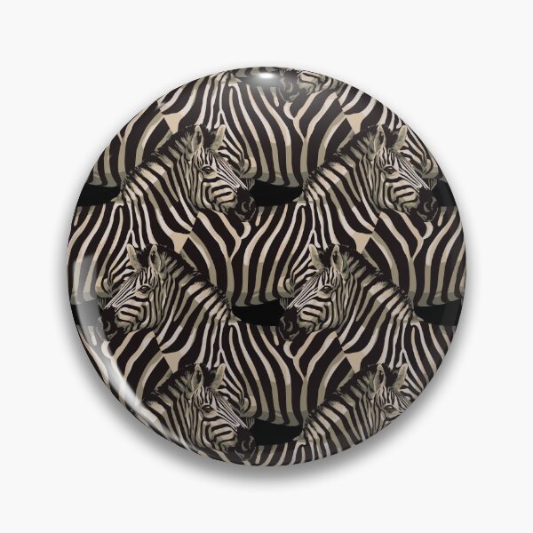 Item preview, Realistic Rustic Zebra Pattern designed and sold by Vector Scout Lab.