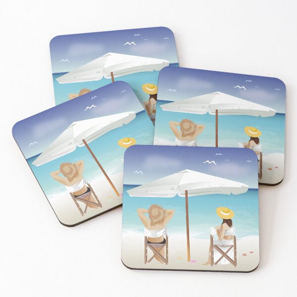 Item preview, A man and his wife on the beach designed and sold by yassinehelal.