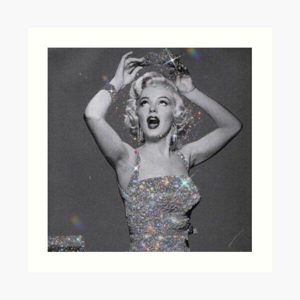 diamonds are a girl's best friend Art Print