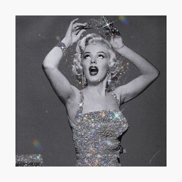 diamonds are a girl's best friend Photographic Print