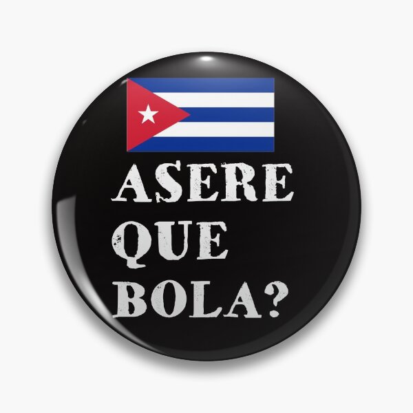 Item preview, Asere Que Bola Cuban Flag designed and sold by Rustic Valley Studio.