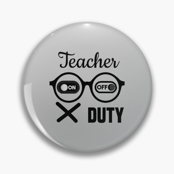 Item preview, Teacher off Duty , Funny Teacher , Gift for Teacher  designed and sold by Naufaal.