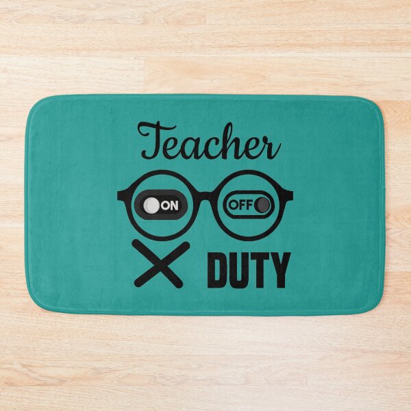 Item preview, Teacher off Duty , Funny Teacher , Gift for Teacher  designed and sold by Naufaal.
