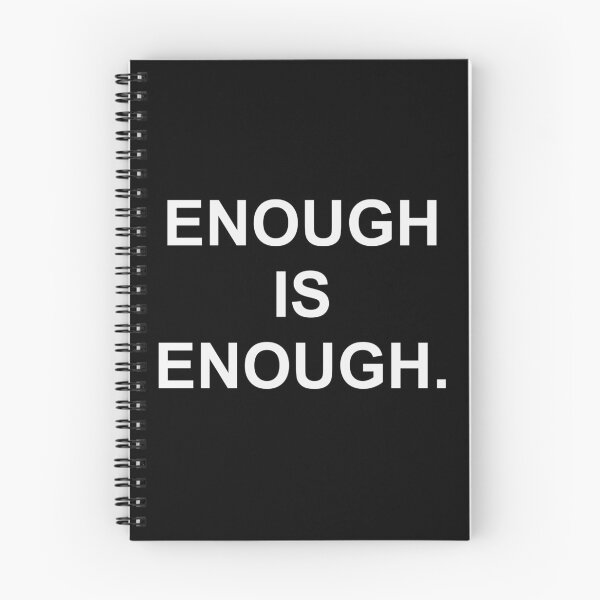 Item preview, Enough is Enough Black Lives Matter designed and sold by Designtea.