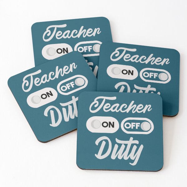 Item preview, Teacher off Duty , Funny Teacher , Gift for Teacher  designed and sold by Naufaal.