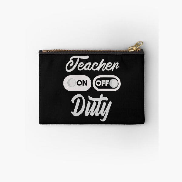 Item preview, Teacher off Duty , Funny Teacher , Gift for Teacher  designed and sold by Naufaal.