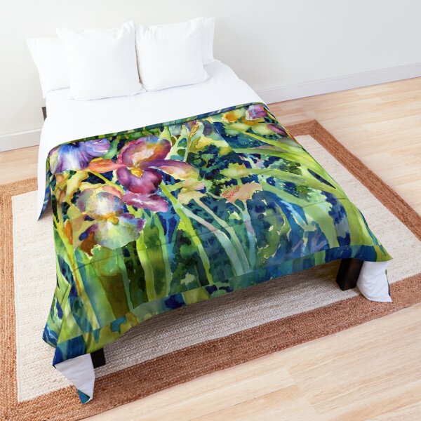 Urban Outfitters  Iris Sketched Floral Comforter Snooze Set