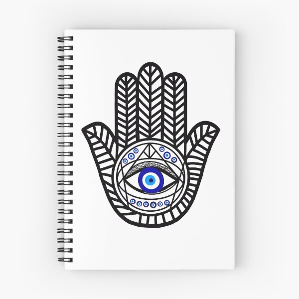 Item preview, Hamsa Hand Fatima Evil Eye designed and sold by Rustic Valley Studio.