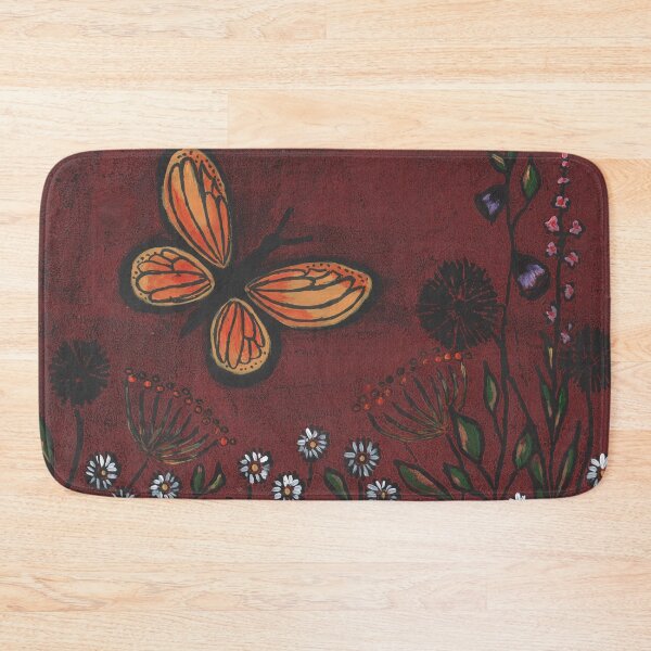 Item preview, Butterfly and Flowers 1 designed and sold by Jan Palmer.