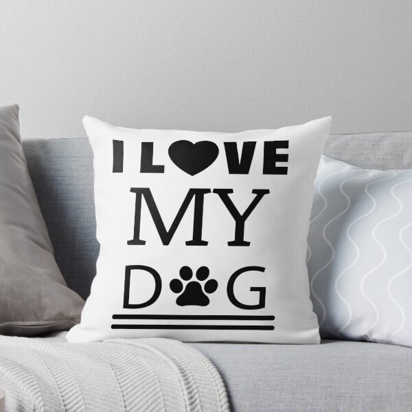 Item preview, I Love My Dog designed and sold by Khalmer ⭐⭐⭐⭐⭐.