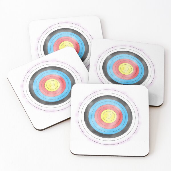 Item preview, Purple Archery Target designed and sold by ascherf.