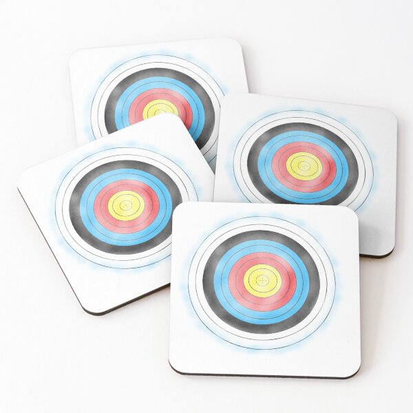 Item preview, Blue Archery Target designed and sold by ascherf.