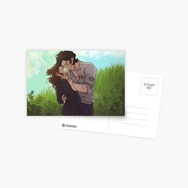 Blue butterflies Postcard