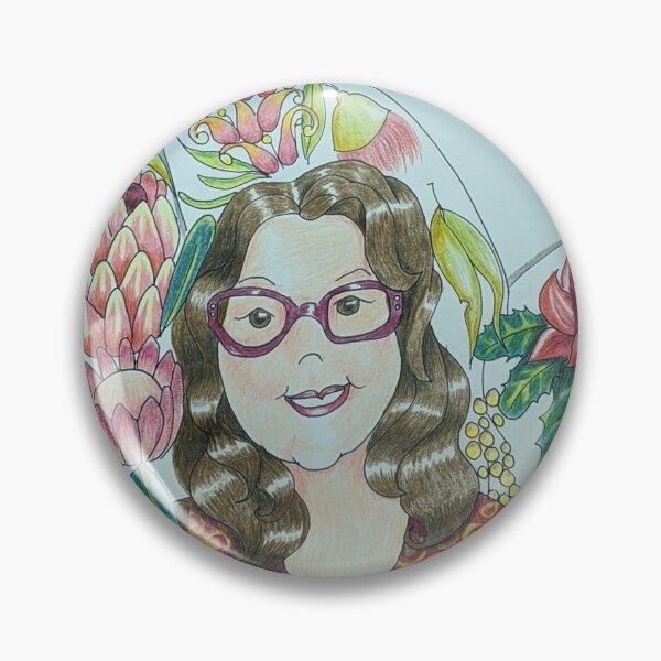 Item preview, Opera House and Botanicals with sytlised portrait designed and sold by JennideeMills.