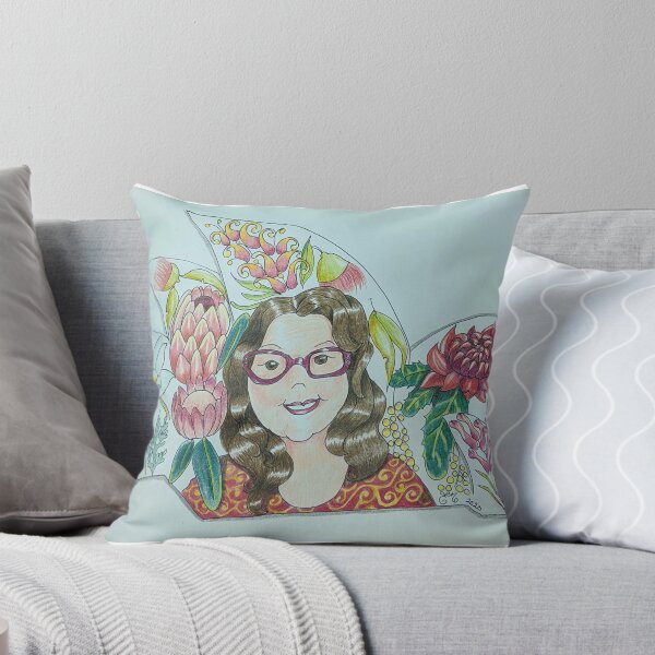 Item preview, Opera House and Botanicals with sytlised portrait designed and sold by JennideeMills.