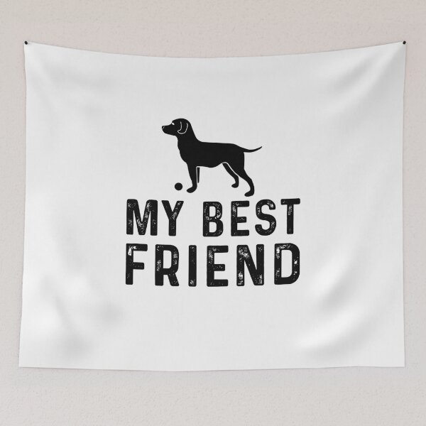 Item preview, My Best Friend Dog designed and sold by Khalmer ⭐⭐⭐⭐⭐.