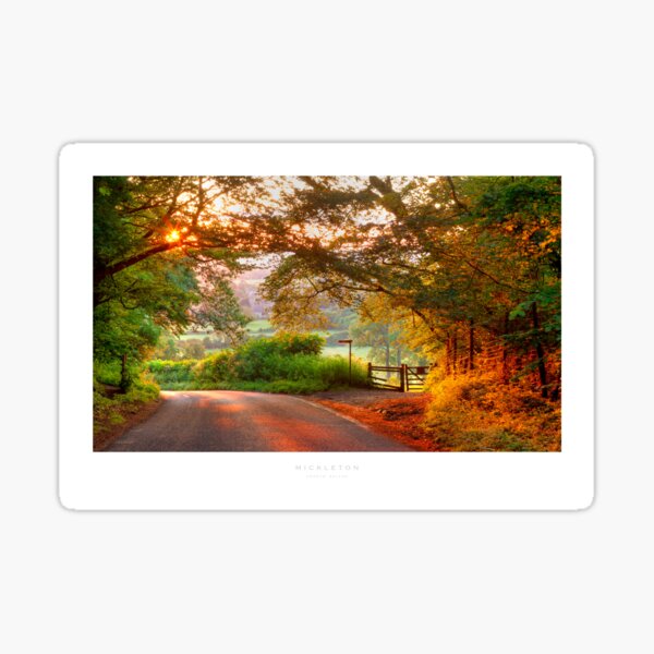 Mickleton, Gloucestershire Sticker