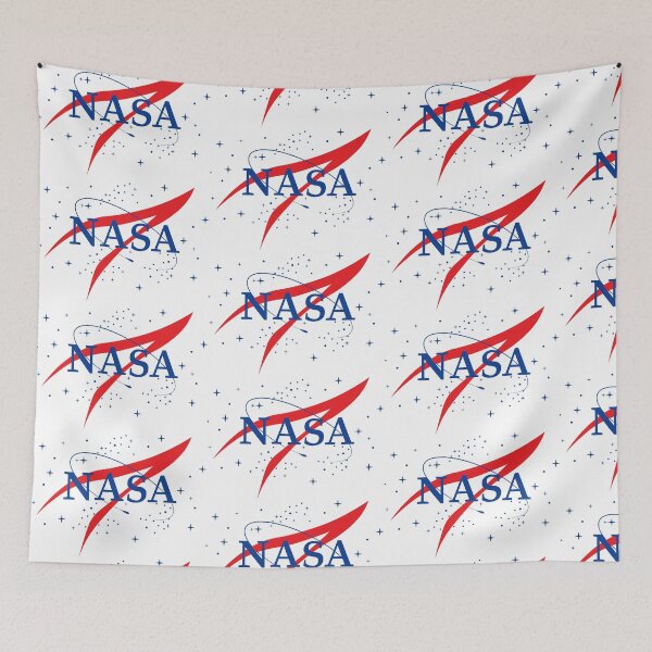 Item preview, NASA National Aeronautics and Space Administration Stars Rocket designed and sold by LizzyizzyDesign.