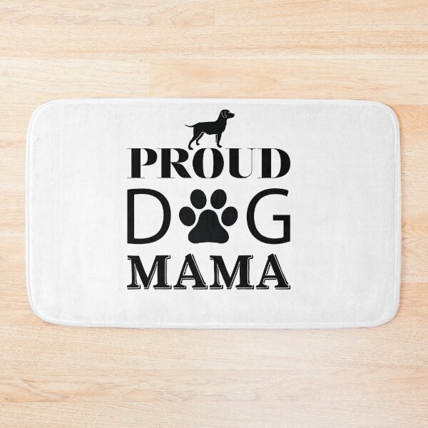 Item preview, Proud Dog Mama designed and sold by Khalmer ⭐⭐⭐⭐⭐.