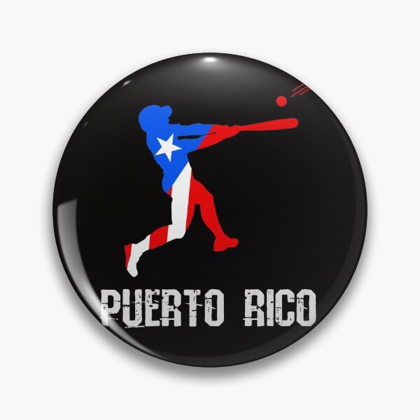 Artikelvorschau, Puerto Rico Baseball Flagge Boricua entworfen und verkauft von Rustic Valley Studio.