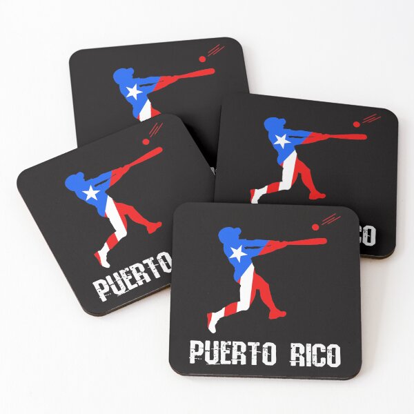 Item preview, Puerto Rico Baseball flag Boricua designed and sold by Rustic Valley Studio.