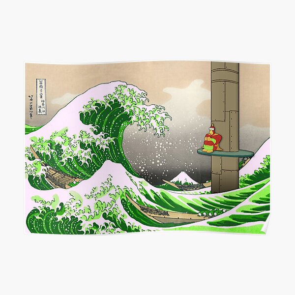 Great Wave of Real Acid Poster