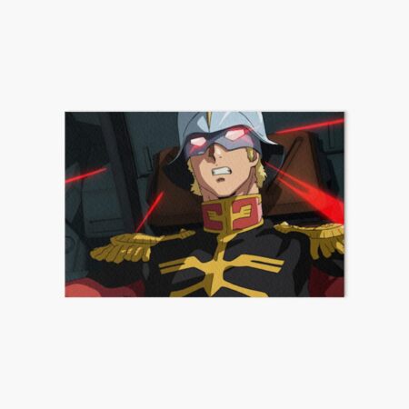 The Red Comet Art Board Print