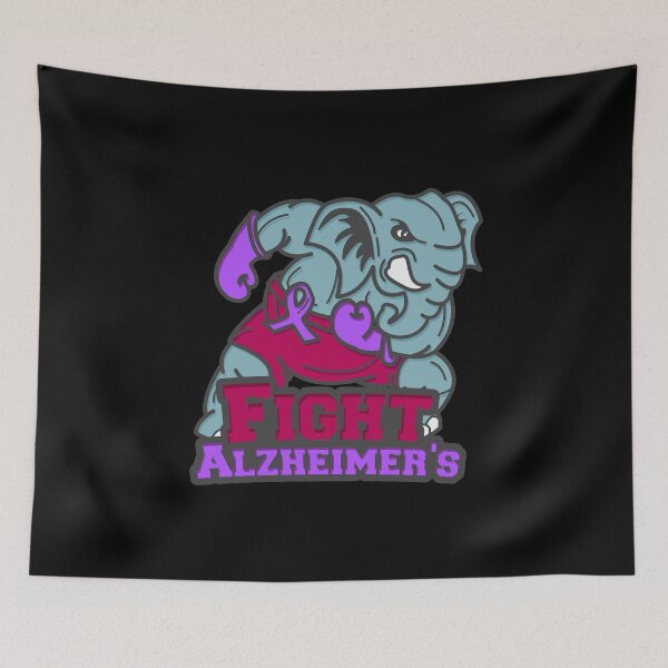 Item preview, Alzheimer's Elephant: Fighting for Awareness designed and sold by friendlyspoon.