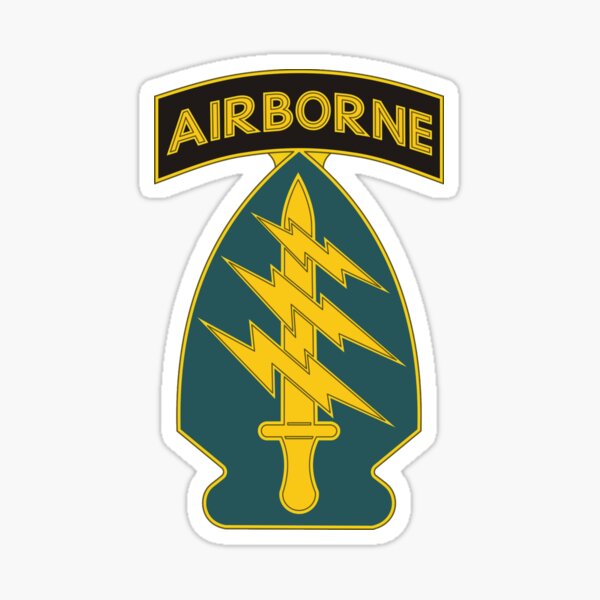 1st Special Forces Command Airborne Stickers | Redbubble