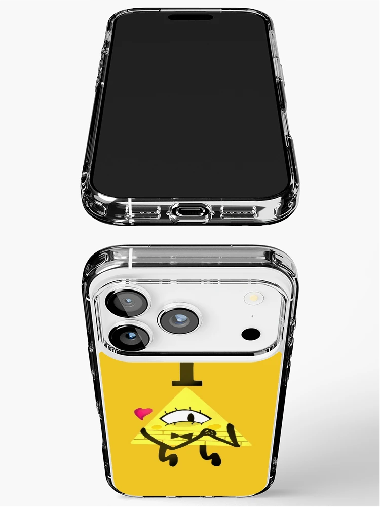 Thumbnail 3 of 5, iPhone Case, Bill Cipher - Sticker / Phone Case designed and sold by Jerry Bellone.