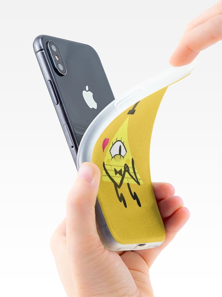 Thumbnail 4 of 5, iPhone Case, Bill Cipher - Sticker / Phone Case designed and sold by Jerry Bellone.