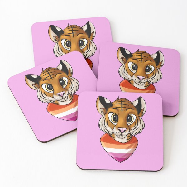 Item preview, Pride Tiger - Lesbian designed and sold by TookFluff.