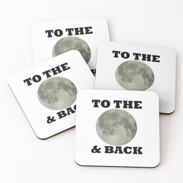Item preview, To The Moon & Back Photo Space Love Science designed and sold by reddeercom.
