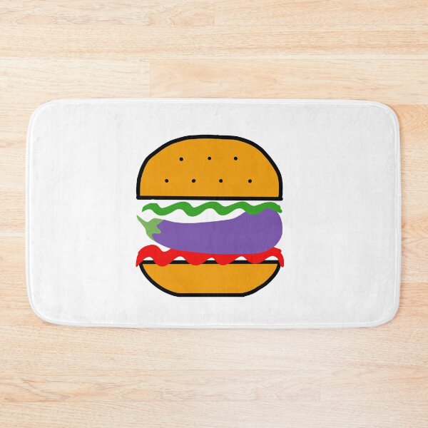 Item preview, eggplant Sandwich pan con pinga designed and sold by Rustic Valley Studio.