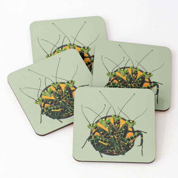Item preview, Multiple Mantis designed and sold by 13thFloorDesign.