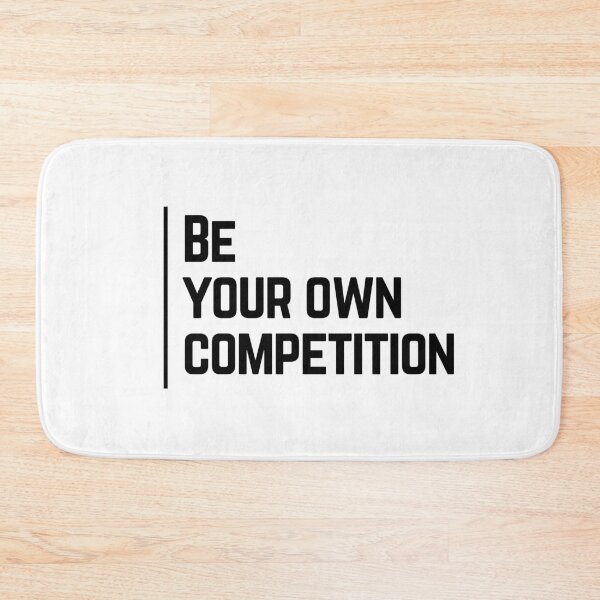 Item preview, Be Your Own Competition - Typography Motivational Quote  designed and sold by KarolinaPaz.