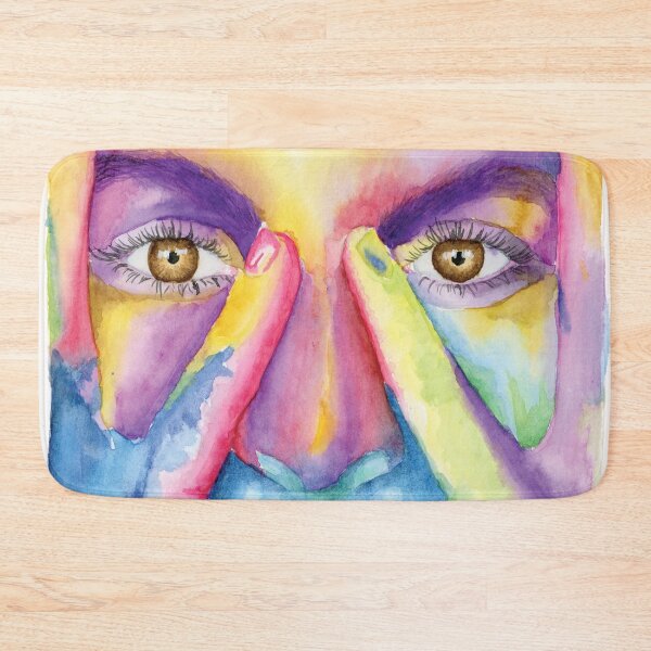 Item preview, Rainbow Face designed and sold by SabinasArts.