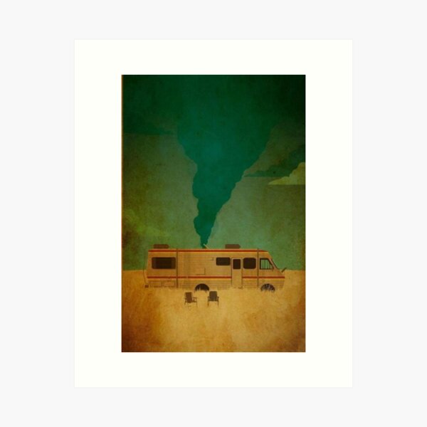 Aperçu de l'œuvre Breaking bad bus  créée et vendue par Robin-el-loco.