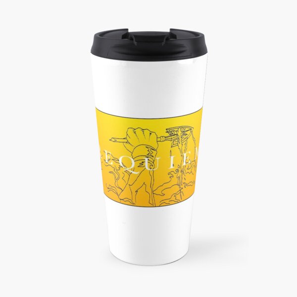 Giorno Giovanna Requiem Arrow Line-Art Travel Mug