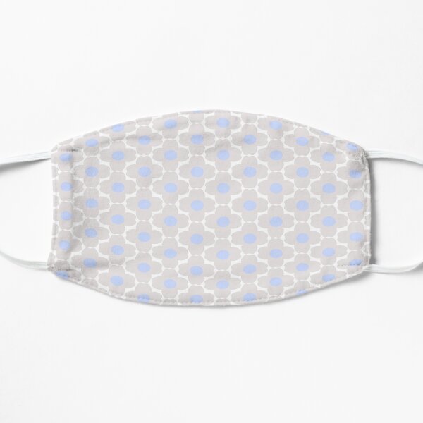 Beige Flower Field Flat Mask