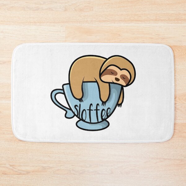 Item preview, SLOFFEE - Coffee & Sloth Cute Animals designed and sold by DigitalEffects.