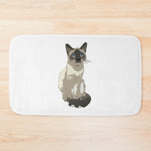 Item preview, Double the Siamese Cat designed and sold by juniperdesign.