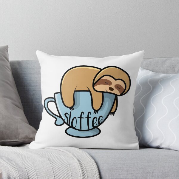Item preview, SLOFFEE - Coffee & Sloth Cute Animals designed and sold by DigitalEffects.