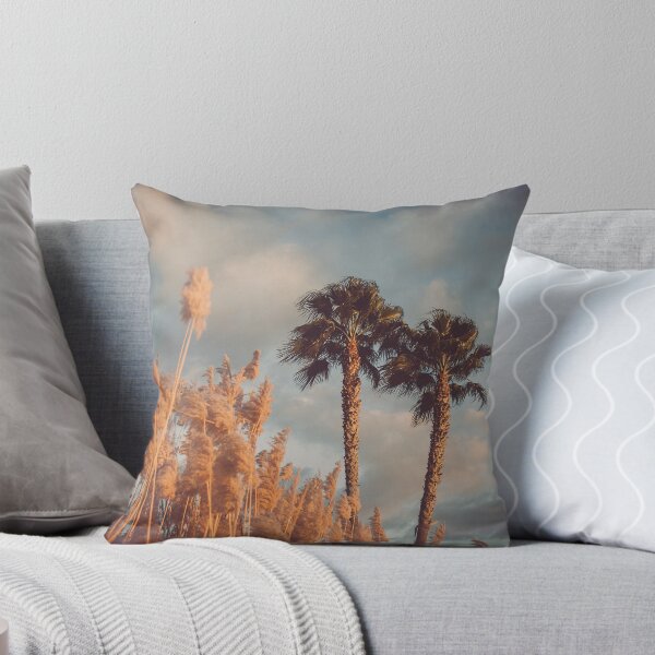 Item preview, Reeds by the Beach - Dramatic Scenery with Palms designed and sold by Vienewi.