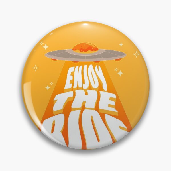 Item preview, "Enjoy the Ride" Alien Spaceship 2 designed and sold by ciderdesign.