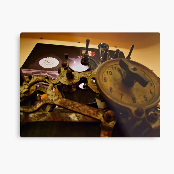 TIMECHANISM Metal Print